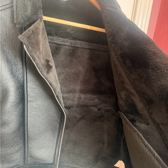 Sugar & Jade Black faux Leather Jacket - Picture 7 of 7